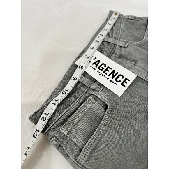 NWT L'AGENCE Size 26 High Line HighRise Distressed Stretch Skinny Jeans MSRP$275 - Picture 4 of 13